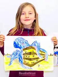 Art Lessons in Auckland - Octopus Drawing
