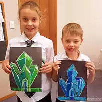 Art Lessons in Auckland  - Crystal Drawing