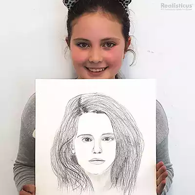 Emma Watson Harry Potter Portrait Drawing